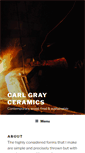 Mobile Screenshot of carlgrayceramics.co.uk